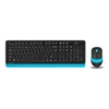 Клавиатура + мышь A4Tech Fstyler FG1010 клав:черный/синий мышь:черный/синий USB беспроводная Multimedia (FG1010 BLUE) Клавиатура + мышь A4Tech Fstyler FG1010 клав:черный/синий мышь:черный/синий USB беспроводная Multimedia (FG1010 BLUE)